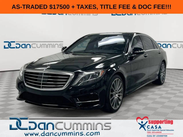 2016 Mercedes-Benz S-Class S 550 RWD photo