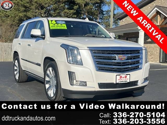 2016 Cadillac Escalade Platinum 4WD photo