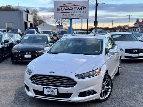 2016 Ford Fusion Titanium AWD photo