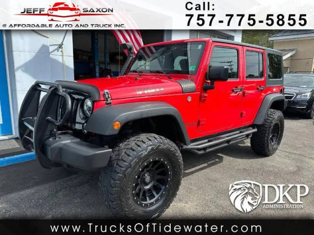 2016 Jeep Wrangler Unlimited Willys Wheeler 4WD photo
