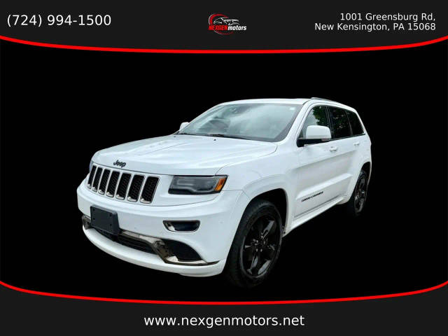 2015 Jeep Grand Cherokee Overland 4WD photo
