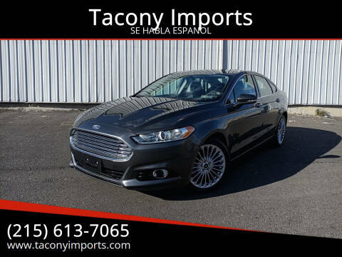 2016 Ford Fusion Titanium AWD photo