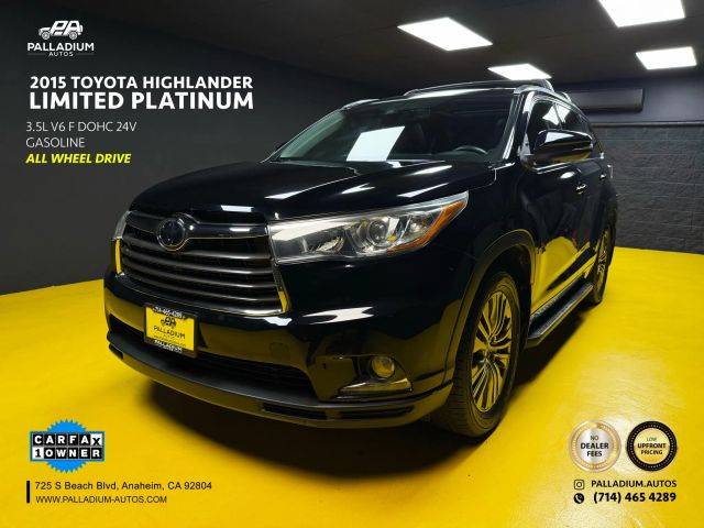2015 Toyota Highlander Limited Platinum AWD photo