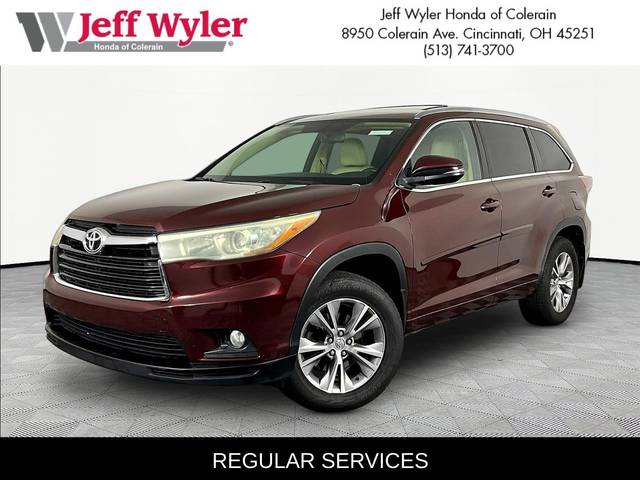 2015 Toyota Highlander XLE AWD photo