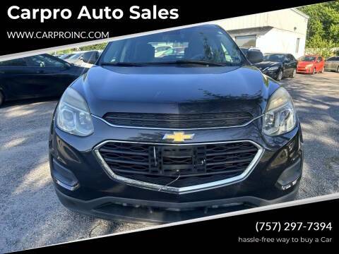 2016 Chevrolet Equinox LS AWD photo