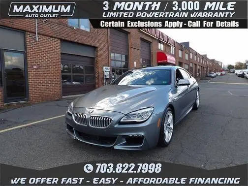 2016 BMW 6 Series Gran Coupe 650i xDrive AWD photo