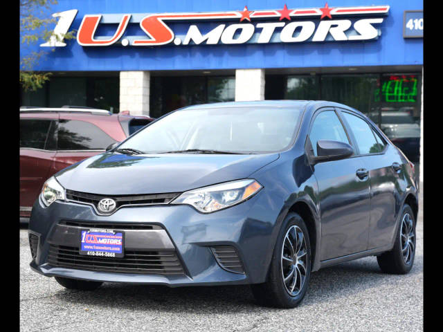 2016 Toyota Corolla LE FWD photo