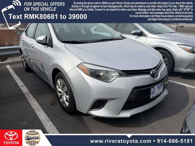 2016 Toyota Corolla LE FWD photo