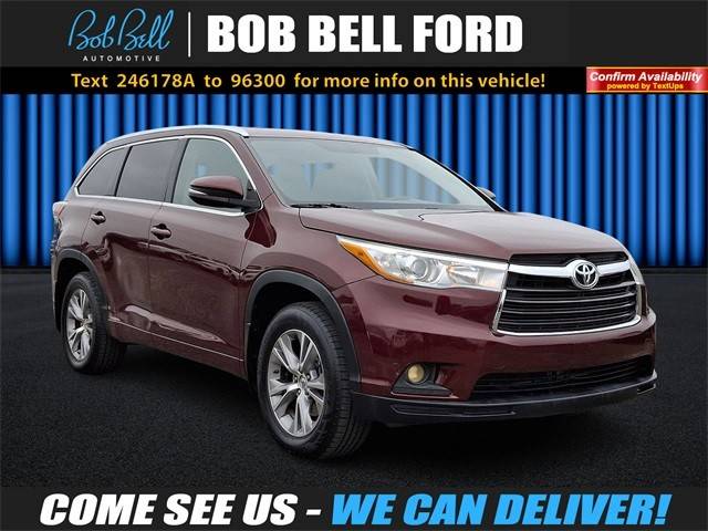 2015 Toyota Highlander XLE AWD photo