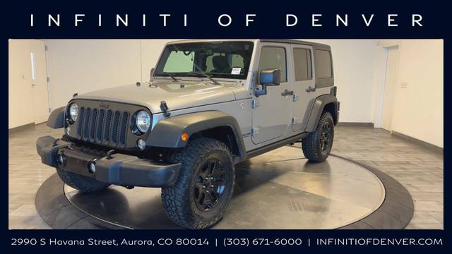 2016 Jeep Wrangler Unlimited Willys Wheeler 4WD photo