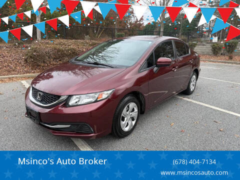 2015 Honda Civic LX FWD photo