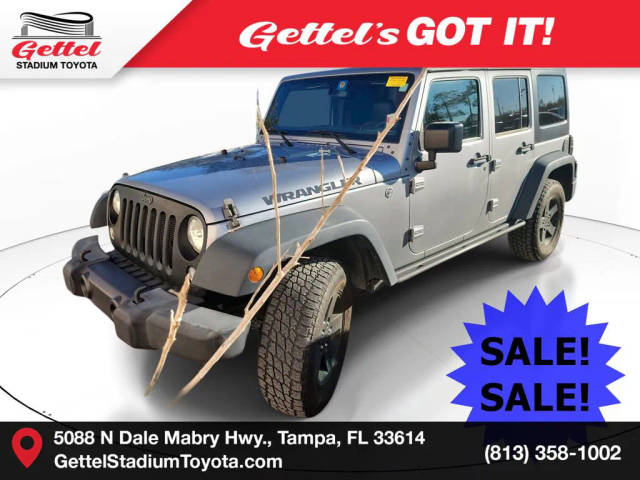 2016 Jeep Wrangler Unlimited Black Bear 4WD photo