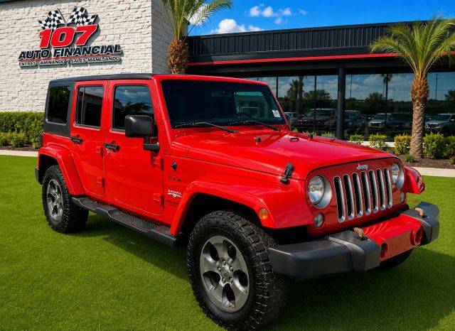2016 Jeep Wrangler Unlimited Sahara 4WD photo