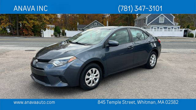 2016 Toyota Corolla LE ECO FWD photo