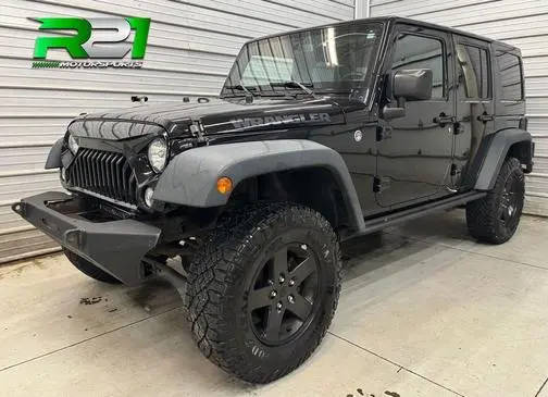 2016 Jeep Wrangler Unlimited Black Bear 4WD photo