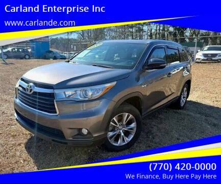 2015 Toyota Highlander XLE AWD photo