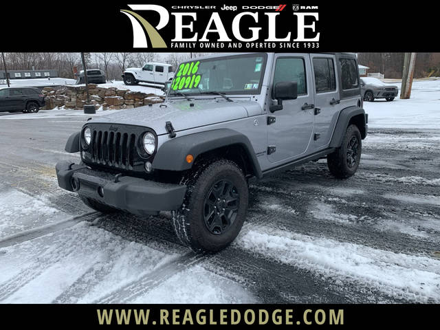 2016 Jeep Wrangler Unlimited Willys Wheeler 4WD photo