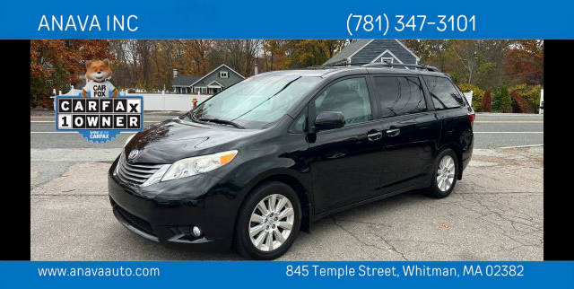 2015 Toyota Sienna XLE AWD photo
