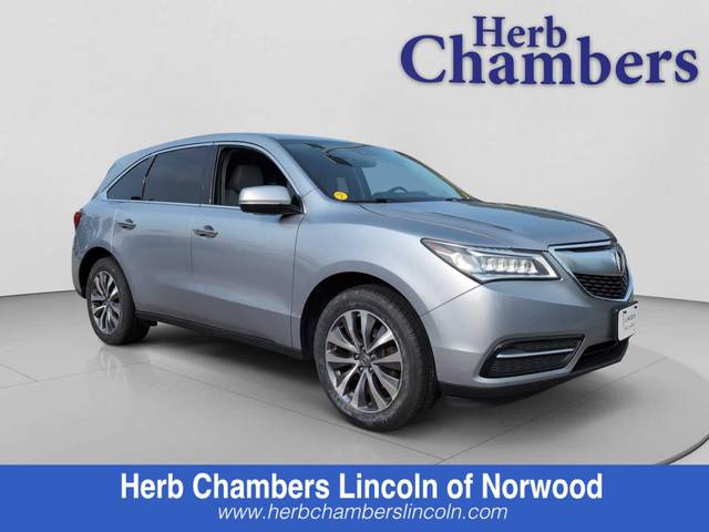 2016 Acura MDX w/Tech AWD photo