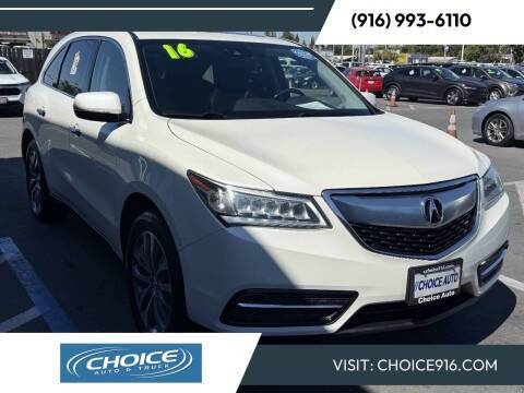 2016 Acura MDX w/Tech/AcuraWatch Plus AWD photo