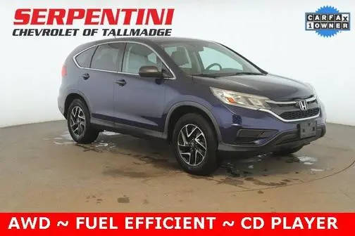 2016 Honda CR-V SE AWD photo