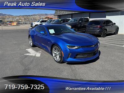 2016 Chevrolet Camaro 1LT RWD photo