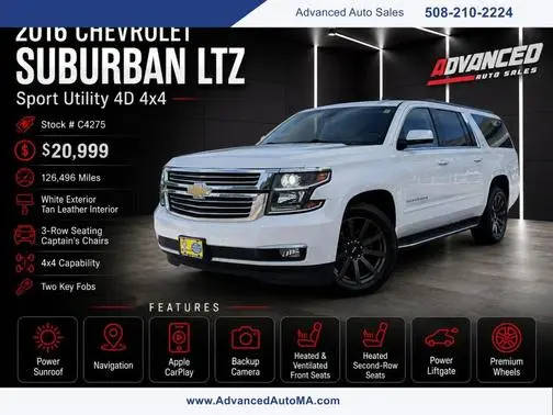 2016 Chevrolet Suburban LTZ 4WD photo