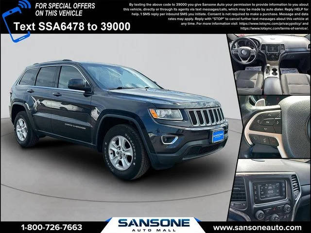 2016 Jeep Grand Cherokee Laredo 4WD photo