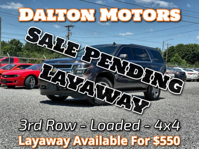 2016 Chevrolet Tahoe LT 4WD photo
