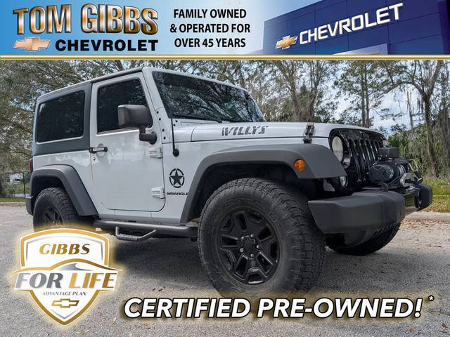 2016 Jeep Wrangler Willys Wheeler 4WD photo