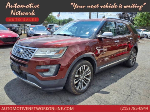 2016 Ford Explorer Platinum 4WD photo