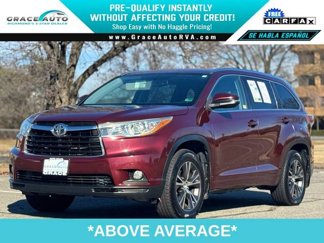 2016 Toyota Highlander XLE AWD photo