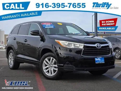 2016 Toyota Highlander LE FWD photo