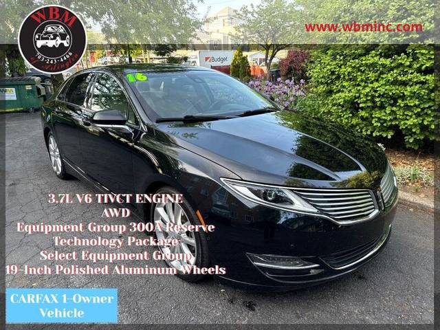 2016 Lincoln MKZ  AWD photo