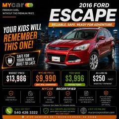 2016 Ford Escape SE FWD photo