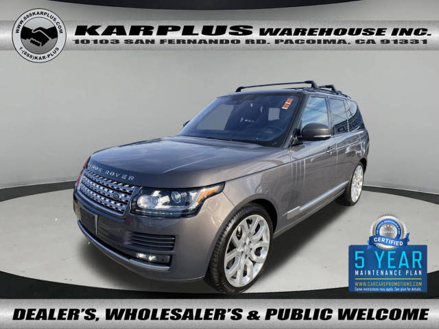 2016 Land Rover Range Rover Supercharged 4WD photo