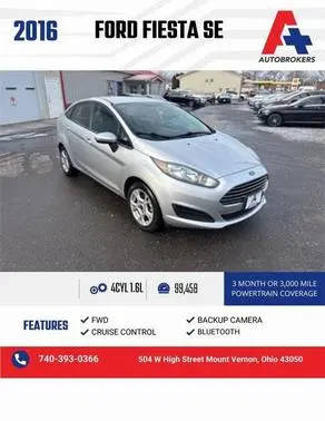 2016 Ford Fiesta SE FWD photo
