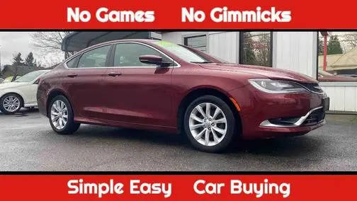 2016 Chrysler 200 C FWD photo