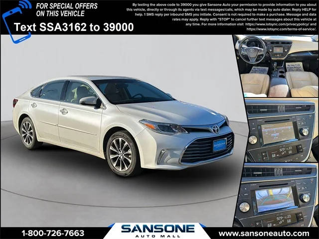 2016 Toyota Avalon XLE FWD photo