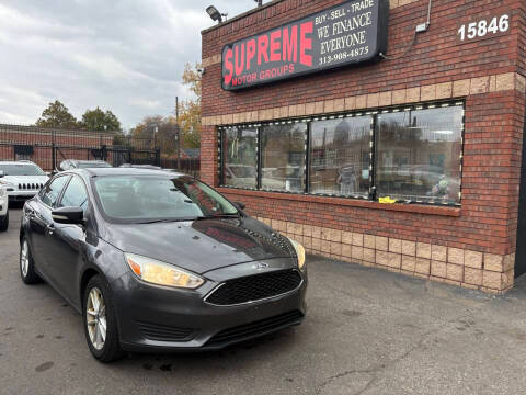 2016 Ford Focus SE FWD photo