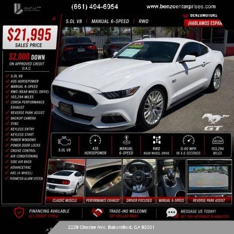 2016 Ford Mustang GT RWD photo