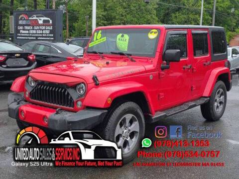 2016 Jeep Wrangler Unlimited Sahara 4WD photo