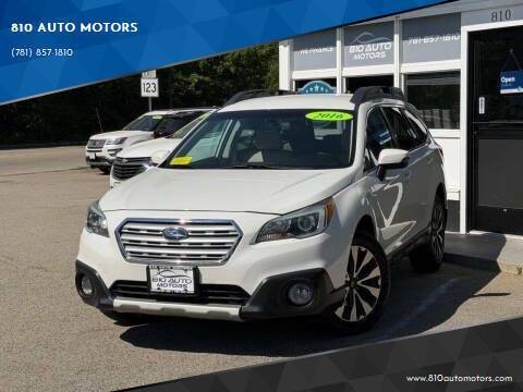 2016 Subaru Outback 2.5i Limited AWD photo