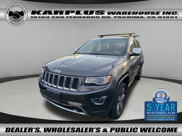 2016 Jeep Grand Cherokee Overland 4WD photo