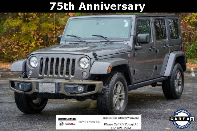 2016 Jeep Wrangler Unlimited 75th Anniversary 4WD photo