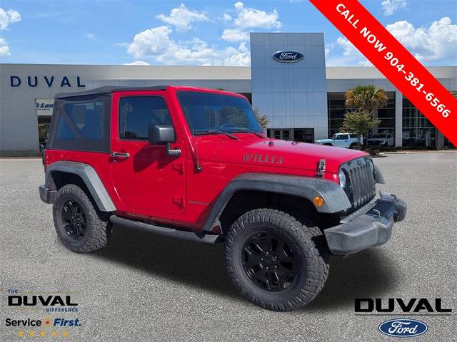 2016 Jeep Wrangler Willys Wheeler 4WD photo