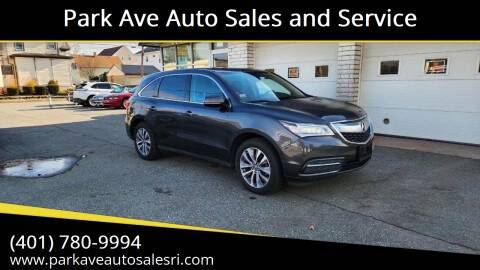 2016 Acura MDX w/Tech/AcuraWatch Plus AWD photo