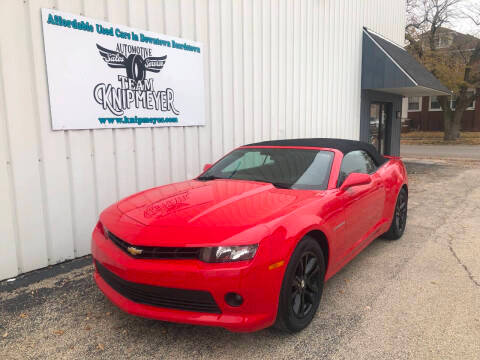 2015 Chevrolet Camaro LT RWD photo