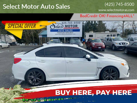 2016 Subaru WRX Premium AWD photo