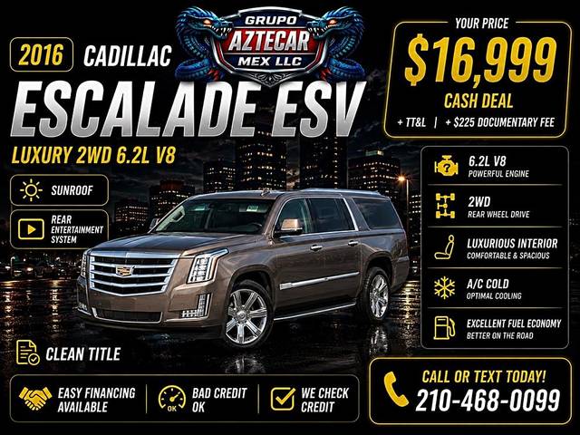 2016 Cadillac Escalade ESV Luxury Collection RWD photo